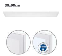 Panel superficie voltaire 30x90 72w led 5760lm 6400k 120° c.90xl.30xa