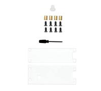 Panel superior acrílico inferior flexible microcontrolador placa base para Raspberry Pi Pico Dule-Side accesorio de protección