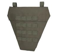 Panel Táctico de Protección para La Entrepierna, Protector MOLLE para La Parte Inferior del Abdomen, con Acolchado de Espuma Diseñado para Airsoft y Paintball(Green)