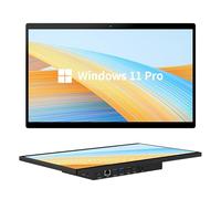 Panel Táctil PC Industrial-HEIGAOLAPC Ordenador Todo en Uno Pantalla Táctil 15,6", Win 11 Industrial PC con Cámara Web Integrado, N5095 8GB RAM 128GB ROM, 1920*1080 IPS, RS232, Type-C, HDMI,4xUSB3,0