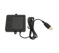 Panel Táctil USB con Cable Multifuncional, Trackpad de Alta Sensibilidad, Diseño de 2 Botones Trackpad Portátil Negro para Computadora Portátil de Escritorio, Ideal para Oficina