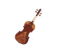 Panel trasero con patrón de tigre violín de arce marrón 4/4 3/4 1/2 1/4 instrumento de cuerda para violín(4/4)