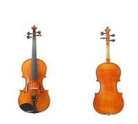 Panel Trasero De Un Solo Patrón, Violín Hecho A Mano De Madera Maciza, Violín Profesional Para Principiantes Y Adultos (Color : 4/4)