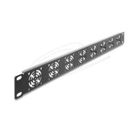Panel trasero Delock 67414 para rack 19" 1U con soporte para 8 ventiladores