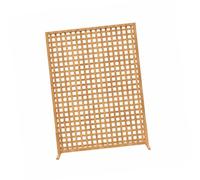 Panel valla enrejado independiente,Panel privacidad decorativo for interiores o exteriores,para balcón, Patio, terraza, patio trasero, exterior e interior(Yellow,90x120cm)