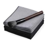Panelee 5 Paños de Barista y 1 Cepillo de Barista Contener Trapo Barista 30 x 30 cm y Cepillo para Limpiar Café Set de Limpieza Barista Accesorios para Baristas para Molinillo de Café
