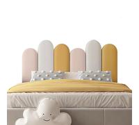 Paneles acolchados de pared autoadhesivos para protección de dormitorio, cojín grueso tapizado para la seguridad de los niños y apoyo al autismo