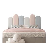 Paneles acolchados de pared autoadhesivos para protección de dormitorio, cojín grueso tapizado para la seguridad de los niños y apoyo al autismo