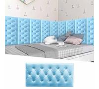 Paneles acolchados de pared para seguridad infantil, protección anticolisión con instalación de despegar y pegar, ideal para uso en dormitorio y sala de estar