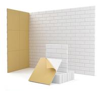 Paneles Acusticos Autoadhesivos, 18 Piezas, Panel Acústico Decorativos para Paredes, Puertas, Techo, Acoustic Panels, Estudio, Gaming Habitacion, Dormitorio, 30 x 30 x 0,9 cm, Blanco