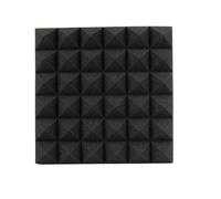 Paneles Acústicos Espuma Acústica Paneles de espuma acústica piramidal 12 a 4 piezas, autoadhesivos, alta densidad, insonorizados for estudios karaoke, accesorios for el hogar Para Estudio(4 PCS)