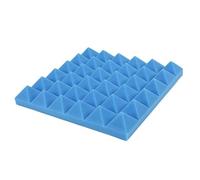 Paneles Acusticos Insonorizacion La espuma acústica 36X teja la espuma de la insonorización artesona el relleno del sonido del estudio 2 x 10 x 10 pulgadas(Blue)