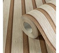 Paneles Acústicos Papel Tapiz Con Efectos Brillantes Sutiles - Beige, Bronce