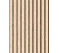 Paneles Acústicos Papel Tapiz Con Efectos Brillantes Sutiles - Beige, Dorado