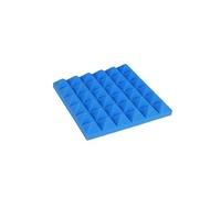 Paneles Acústicos para Paredes 24Pcs Acoustic Foam Panels Studio Soundproof Sponge 12" X12"X2" Noise Absorption Treatment Pad Ceiling Wall Sticker(Blue)