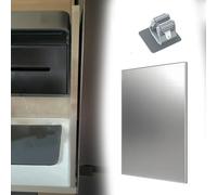 paneles aislantes termicos Protector De Pared De Horno Calor para Refrigerador, Placa De Protección Térmica De Cocina 20 80 CM Ancho, Panel De Aislamiento(B,W 60 CM L 70 CM)