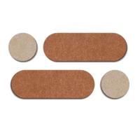 Paneles artísticos de pared de fieltro, tablero de mensajes, absorbentes de sonido, resistentes a la humedad, para decoración del hogar y la oficina, arte de pared