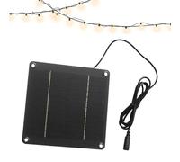 Paneles - Cargador Solar monocristalino 40 W 12 V con Panel de Carga de Alta eficiencia | Panel Impermeable para Camping Exterior, casa, Viaje, Techo, Marina, Fat