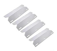 Paneles de blindaje térmico de acero inoxidable 4 piezas compatibles con 7200061 7200586A y otros modelos para una temperatura de cocción estable y control de llama