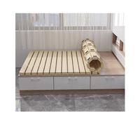 Paneles de cama de tamaño Queen resistentes, soporte vertical de madera, cama plegable portátil, resistente a la humedad, postura correcta para dormir, reduce el dolor de espalda (ancho x largo (150 x