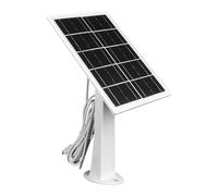 Paneles de cámara - Cargador solar para exteriores para cámara con soporte ajustable de 360 ° | Panel de energía solar resistente a la intemperie, accesorios de conexión de tipo