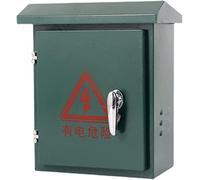 Paneles de disyuntores Resistentes a la Intemperie de Acero Inoxidable 304, distribución Exterior montada en la Pared con Placa de Montaje, Caja metálica Duradera para un