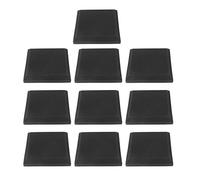 Paneles de espuma a prueba de sonido de 10 piezas, retardante de llamas gris suave, material de poliuretano, absorción de eco, ideal para oficinas de estudios en el hogar teatros
