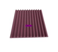 Paneles de espuma acústica Paneles de espuma acústica 12 piezas 300 x 25 mm for aislamiento acústico, cuñas for estudio, paneles pared absorbentes sonido(Purple)