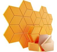 Paneles de espuma autoadhesivos con diseño revestimiento en forma Y que absorben el ruido fondo y decoran la pared para decoración(Color 08)