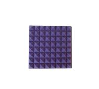 Paneles De Espuma Insonorizante Acústica profesional for estudios y cabinas vocales: espuma acústica de poliuretano insonorizada que reduce la contaminación(Purple)