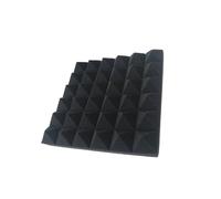 Paneles De Espuma Insonorizante Acústica profesional for estudios y cabinas vocales: espuma acústica de poliuretano insonorizada que reduce la contaminación(Black)
