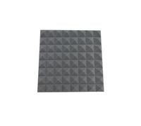 Paneles de espuma para insonorización Paneles de espuma acústica Multicolor, 50x50x5cm, retardante de llama, cuña insonorizada for estudio, 4 Uds.(Grey)