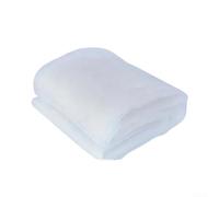 Paneles de gasa para decoración de eventos, incluyendo decoración de arco de boda, fondos de cabina de fotos y aplicaciones de zócalo de mesa (2,4 x 6 m, blanco)