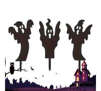 Paneles De Jardín Fantasmas De Miedo Decoración Truco Oro Treat En