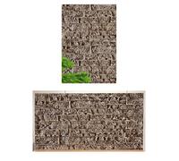 Paneles de Pared 3D Ladrillo Sintético - Revestimiento, Paneles de Pared con Aspecto de Piedra, for Sala de Estar, Cocina, Baño, Balcón, Dormitorio(B)