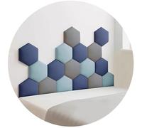 Paneles de pared acolchados 3D para habitaciones infantiles, cabecero autoadhesivo, acolchado de espuma anticolisión, decoración de pared moderna, decoración de cabecera segura y elegante