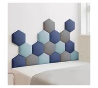 Paneles de pared acolchados, adhesivo autoadhesivo de tela, acolchado de pared 3D anticolisión para seguridad en la habitación de los niños