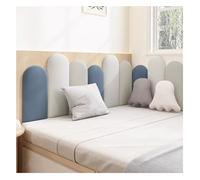 Paneles de pared acolchados, cabecero de despegar y pegar, calcomanías de pared 3D anticolisión para habitaciones de niños y salas de juegos, acolchado decorativo montado en la pared