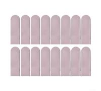 Paneles de pared de material suave con respaldo para que los gatos rayen y se estiren, ayudando a preservar las superficies y paredes de los muebles (rosa claro)