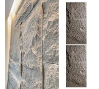 Paneles de pared de piedra sintética para paredes decorativas interiores y exteriores, fácil instalación y paneles decorativos