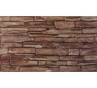 Paneles de pared de plástico PVC 3D decorativos azulejos revestimiento ( Pizarra Karelian)