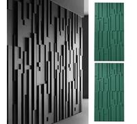 Paneles de pared decorativos 3D, impermeables y cortables, paneles de poliuretano para sala de estar, pasillo y escaleras, decoración del hogar