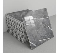 Paneles de pared impermeables de mármol de 30 x 30 cm, resistentes al calor, adhesivos de espuma de PVC for sala de estar, cocina y dormitorio.(B4)