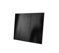 paneles de pared Placa plana de aluminio 5052 Placa de aleación de aluminio anodizado negro 100 mm x 100 mm 200 mm x 200 mm 200 mm x 300 mm 300 mm x 300 mm chapa estriada ( Color : Negro , Size : 200x