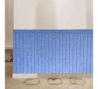 Paneles de Pared Tapizado de Fieltro, Acolchado Pared Anticolisión 3D para Protector y Decorativas Paredes, Placas Antihumedad Aislante Termico para Dormitorio Salón(Azul,120 x 240 cm)