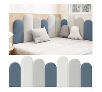 Paneles de pared tapizados, 3 cm de grosor, autoadhesivos, para cama, cabecero, decoración de habitación de niños