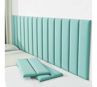 Paneles de pared tapizados, acolchado autoadhesivo anticolisión para protección de cabecero de dormitorio