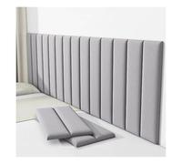 Paneles de pared tapizados, acolchado de pared anticolisión, pegatinas autoadhesivas 3D para dormitorio infantil y sala de juegos, 15 piezas