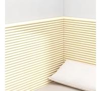 Paneles de pared tapizados, almohadillas de pared 3D de color sólido para dormitorio, sala de juegos, estudio de grabación, oficina, alfombrillas de protección de bordes y esquinas de poliuretano