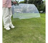 Paneles de policarbonato para invernadero, lámina acrílica transparente de 1,2 mm de grosor, resistente a los impactos, cubierta de repuesto para cocheras al aire libre, solución impermeable para